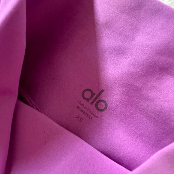 Alo Pink Ankle Leggings - Picture 2 of 7